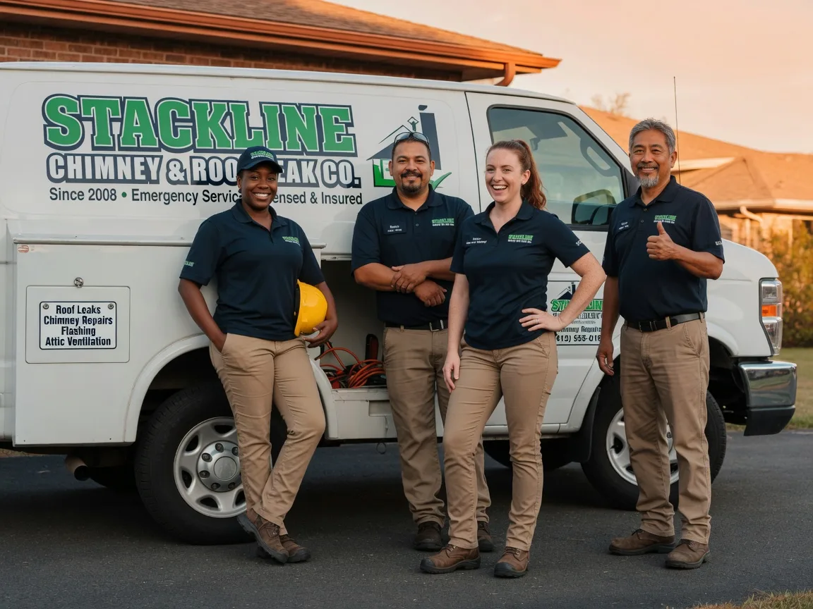 Chimney flashing repair company in Cameron, WI